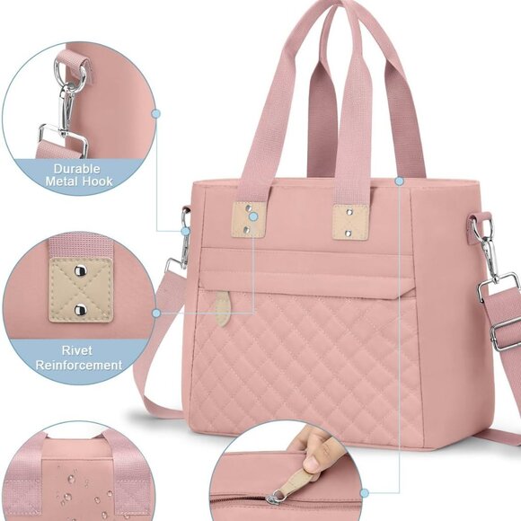 Insulated Lunch Box for Women & Men - Large Thermal Lunch Bag Women with Removab - Picture 6 of 7